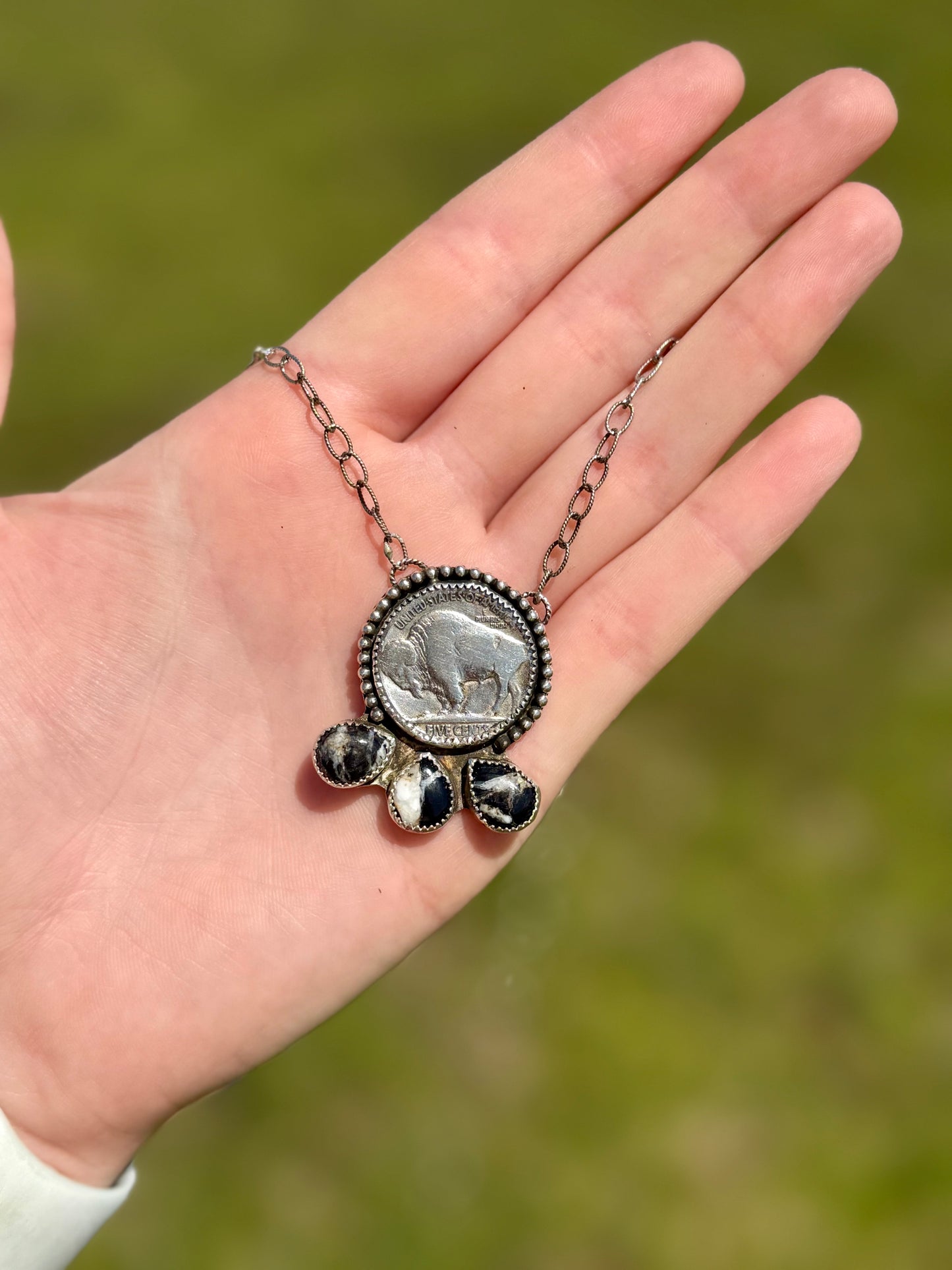 White Buffalo Necklace