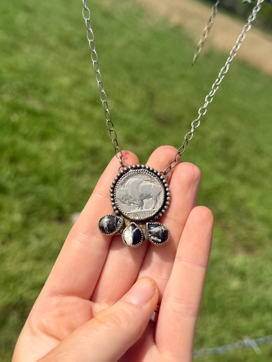 White Buffalo Necklace