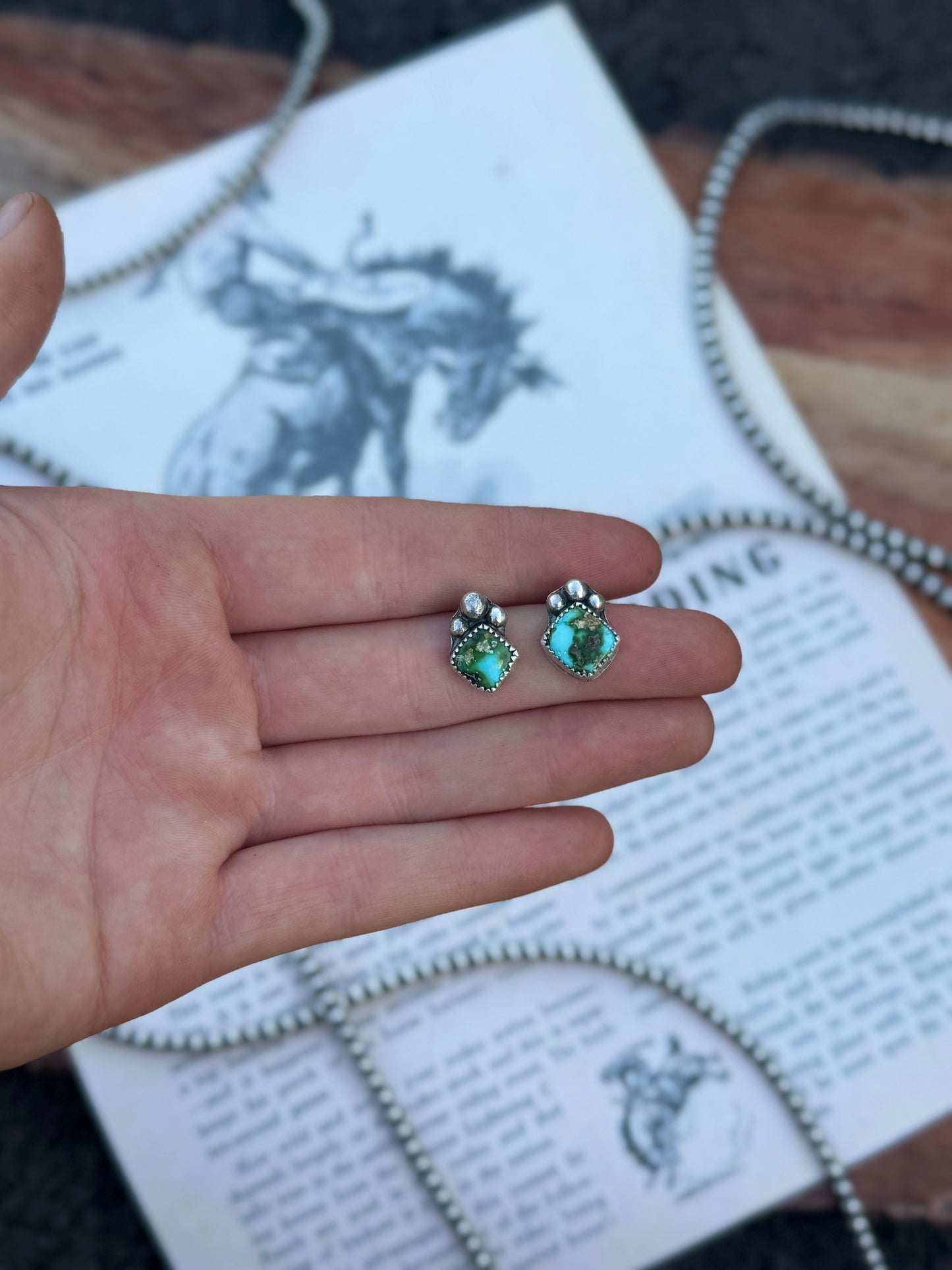 Sonoran Gold Stud Earrings