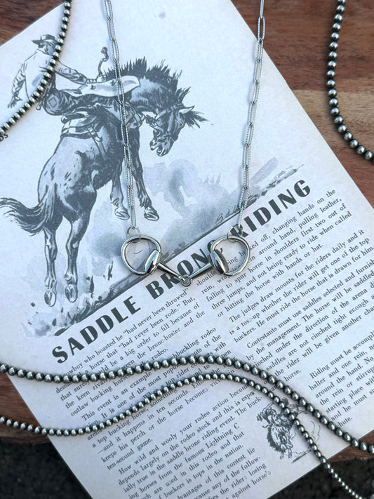 Snaffle Bit Necklace